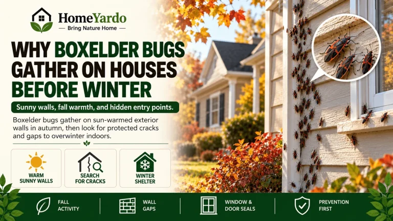 Why Boxelder Bugs Gather on Houses Before Winter